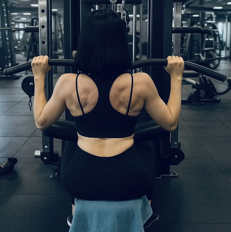 Allenamento guidato in palestra