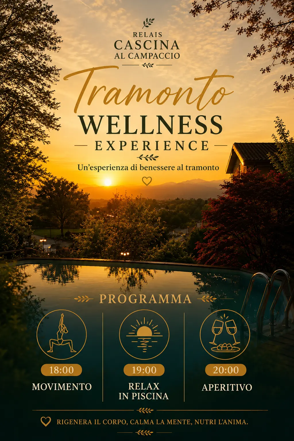 Locandina Tramonto Wellness Experience